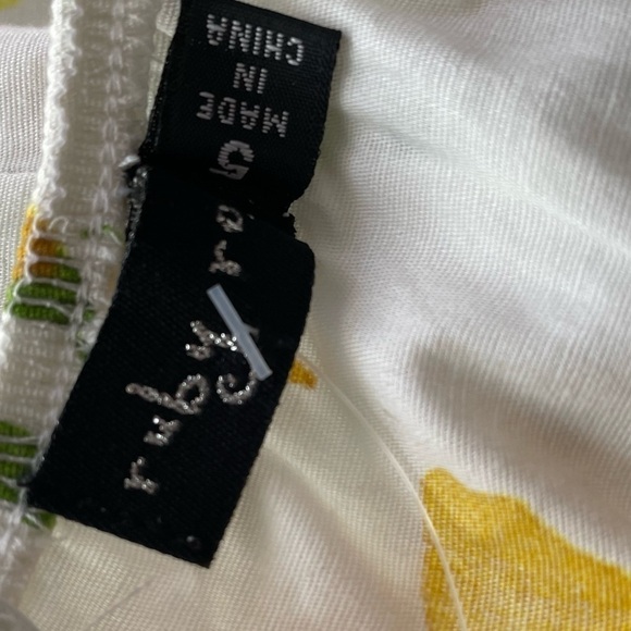 Flower Print ruched top Dress Spaghetti Strap Aline Sleeveless tule Dress - Picture 8 of 11